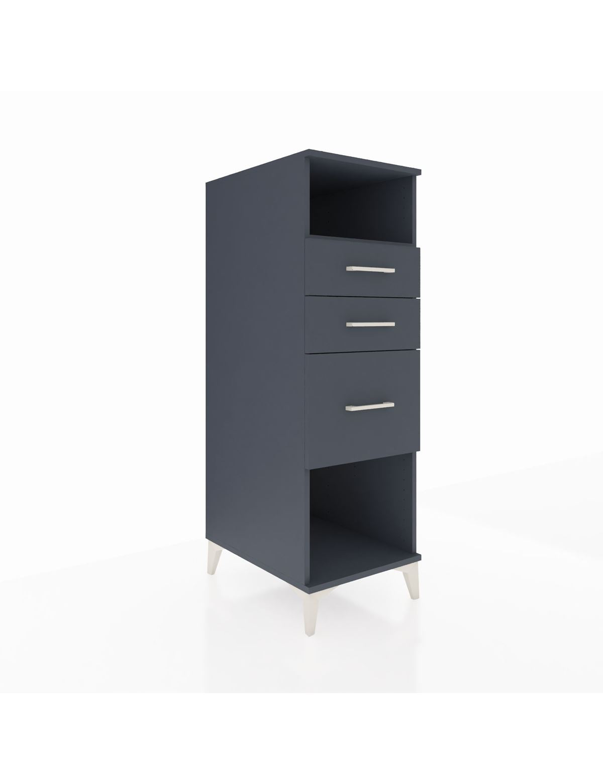 Kronos Dolap Tek Raflı 3 Çekmeceli 44x59x134 - S82M081V5C