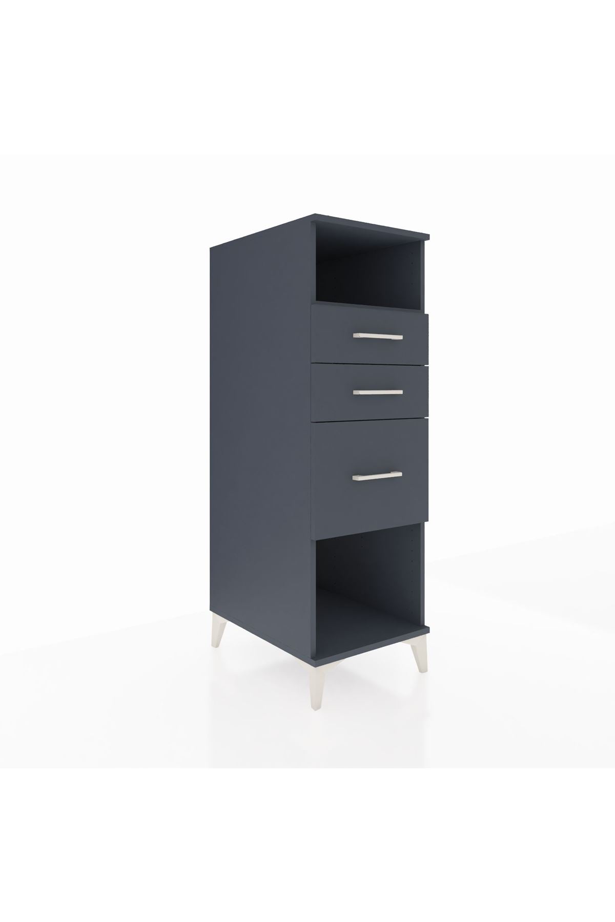 Kronos Dolap Tek Raflı 3 Çekmeceli 44x59x134 - S82M081V5C