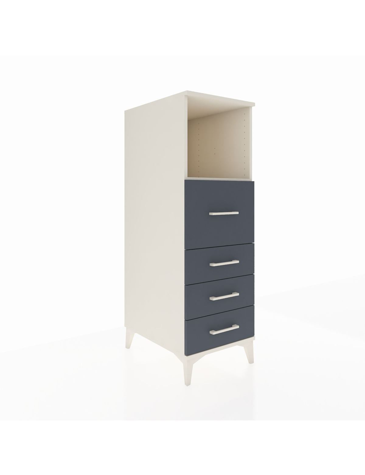Kronos Dolap Tek Raflı 4 Çekmeceli 44x59x134 - S82M082V2C