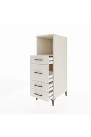 Kronos Dolap Tek Raflı 4 Çekmeceli 44x59x134 - S82M083V1C