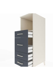 Kronos Dolap Tek Raflı 4 Çekmeceli 44x59x134 - S82M083V2C