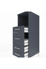 Kronos Dolap Tek Raflı 4 Çekmeceli 44x59x134 - S82M083V5C