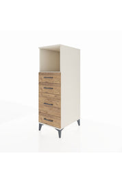 Kronos Dolap Tek Raflı 4 Çekmeceli 44x59x134 - S82M084V3C