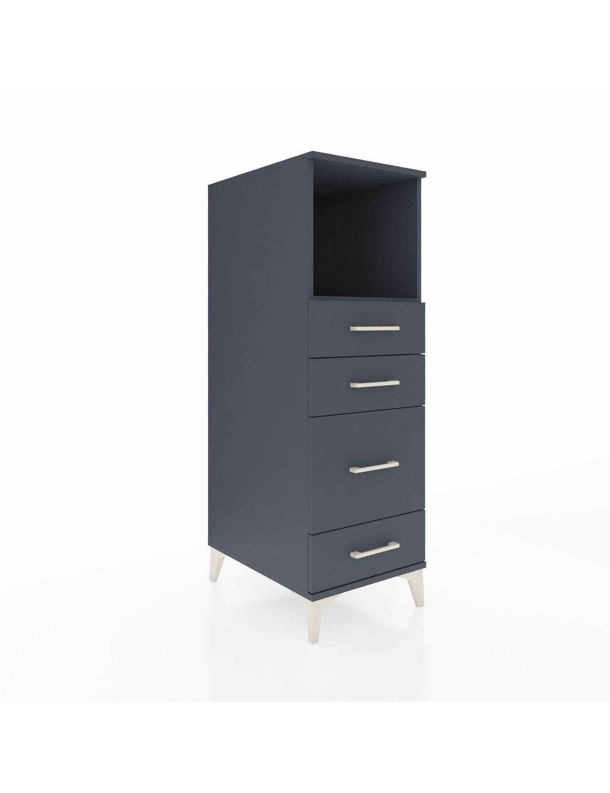 Kronos Dolap Tek Raflı 4 Çekmeceli 44x59x134 - S82M084V5C