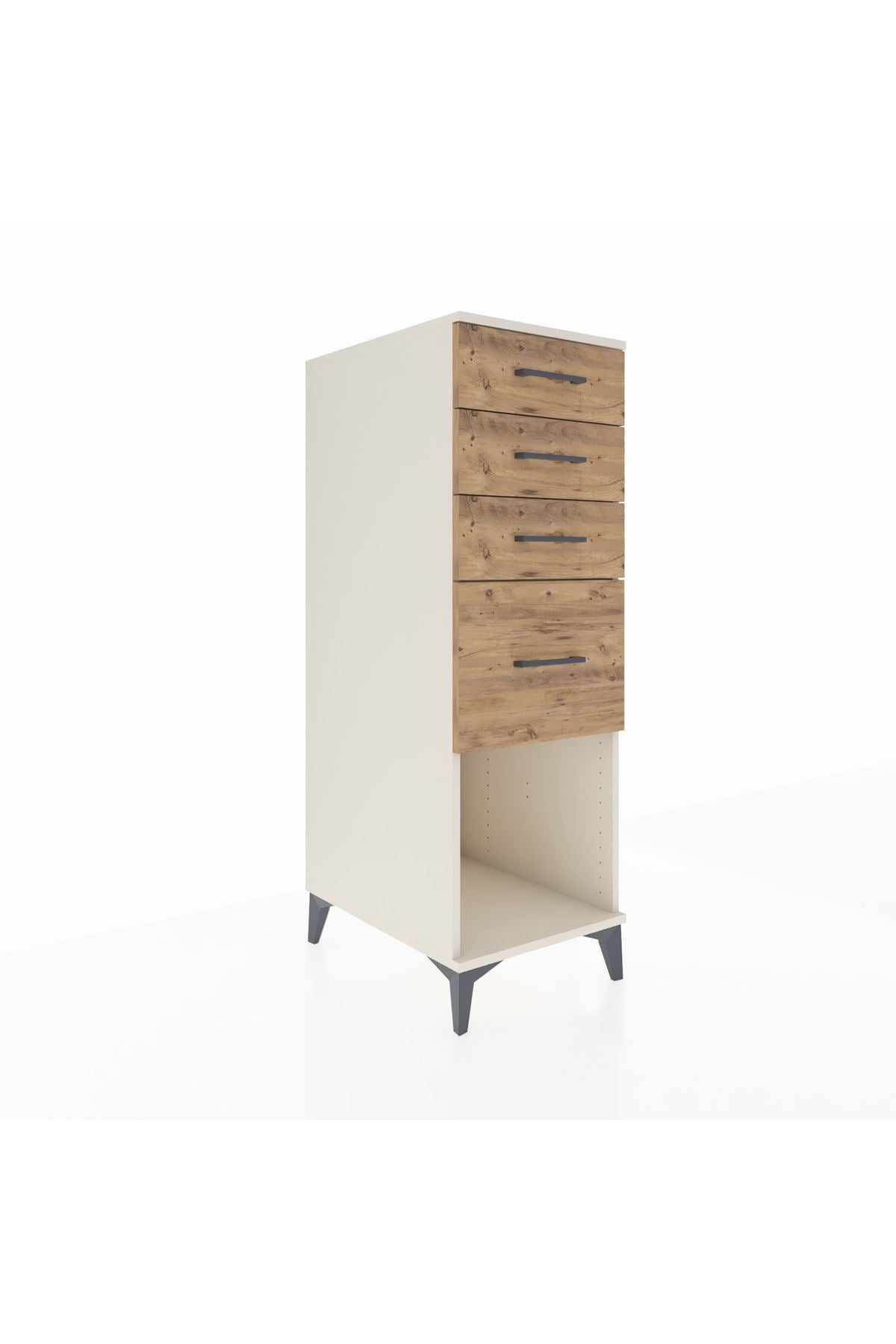 Kronos Dolap 4 Çekmeceli 44x59x134 - S82M085V3C