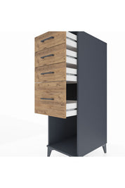 Kronos Dolap 4 Çekmeceli 44x59x134 - S82M085V6C