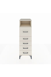 Kronos Dolap Tek Raflı 5 Çekmeceli 44x59x134 - S82M086V1C