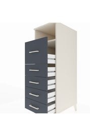 Kronos Dolap Tek Raflı 5 Çekmeceli 44x59x134 - S82M086V2C