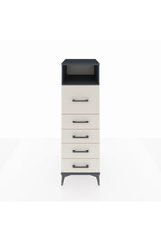 Kronos Dolap Tek Raflı 5 Çekmeceli 44x59x134 - S82M086V4C