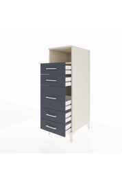 Kronos Dolap Tek Raflı 5 Çekmeceli 44x59x134 - S82M087V2C