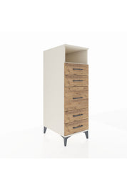 Kronos Dolap Tek Raflı 5 Çekmeceli 44x59x134 - S82M087V3C