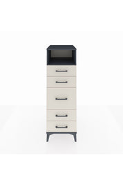 Kronos Dolap Tek Raflı 5 Çekmeceli 44x59x134 - S82M087V4C