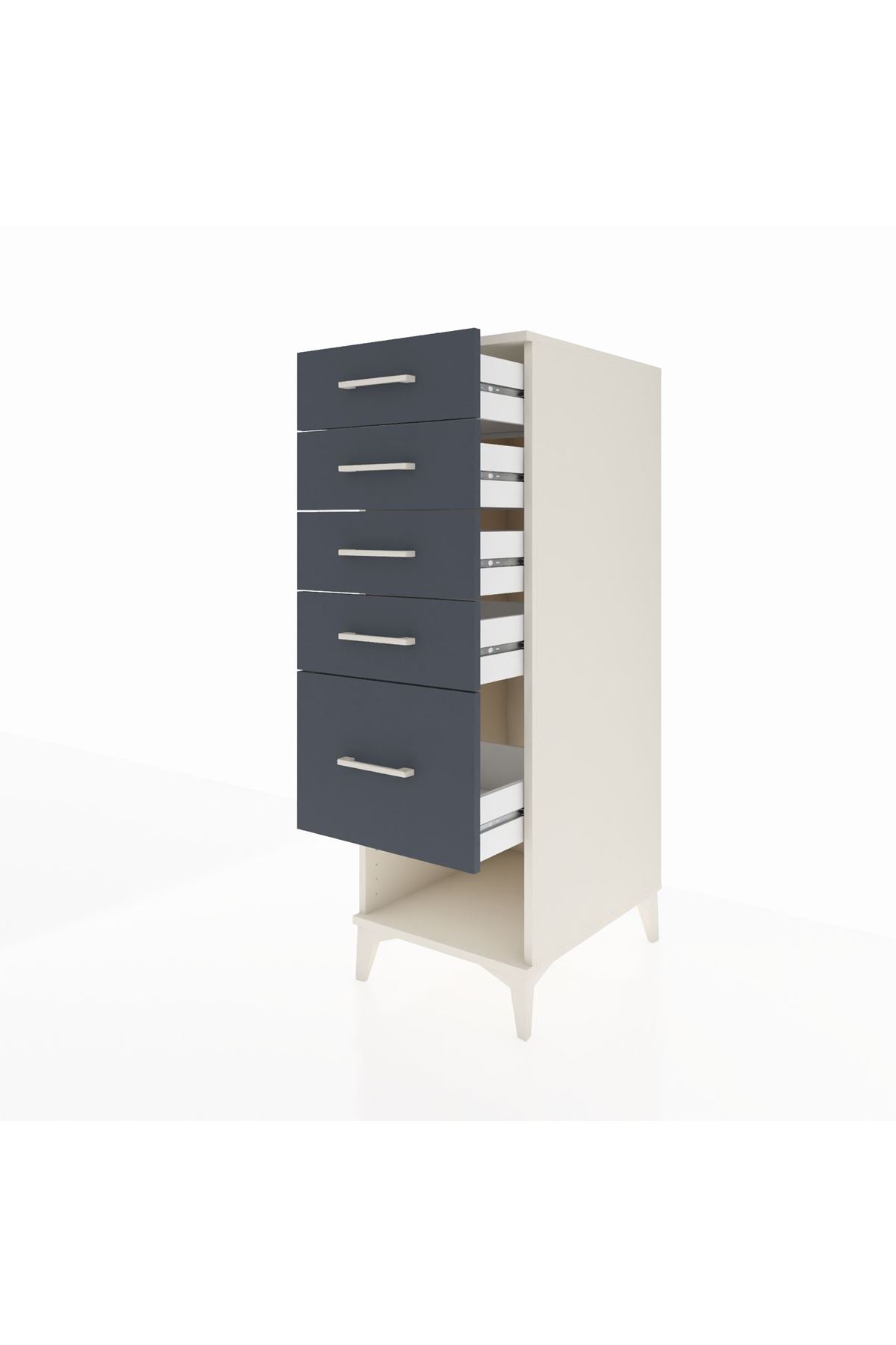 Kronos Dolap 5 Çekmeceli 44x59x134 - S82M088V2C