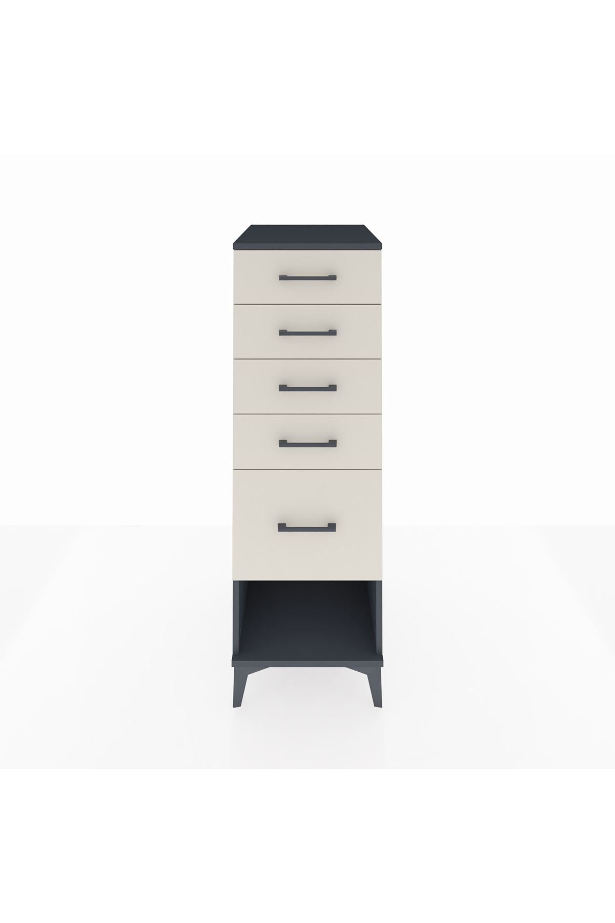 Kronos Dolap 5 Çekmeceli 44x59x134 - S82M088V4C