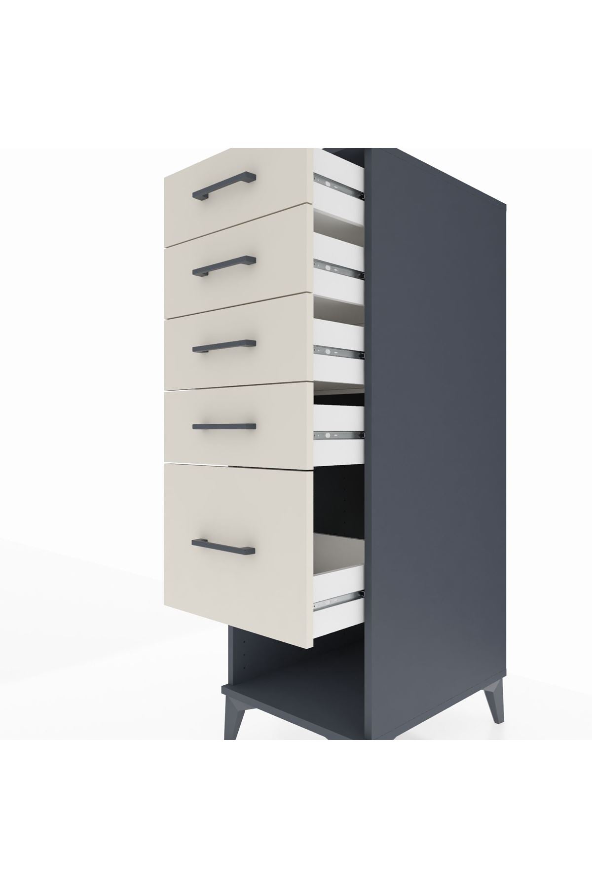 Kronos Dolap 5 Çekmeceli 44x59x134 - S82M088V4C