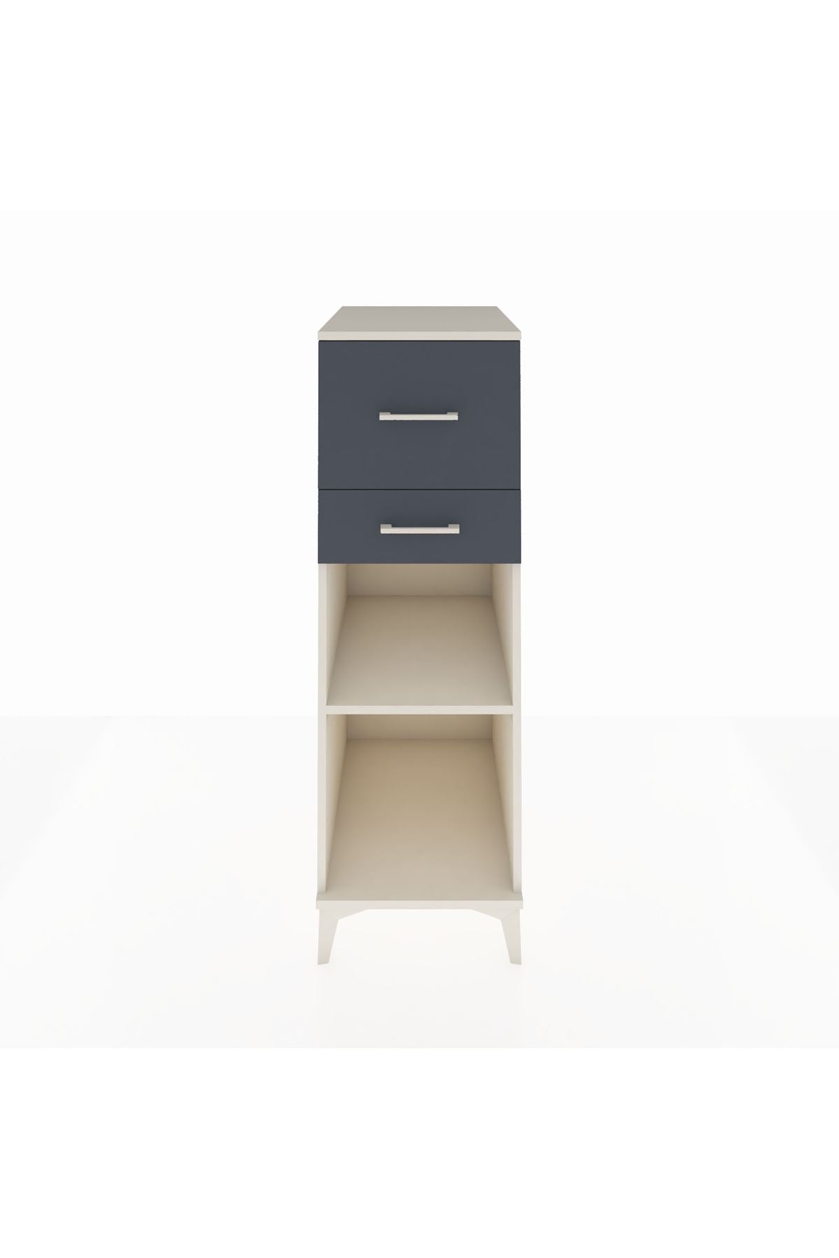 Kronos Dolap Tek Raflı 2 Çekmeceli 44x59x134 - S82M089V2C