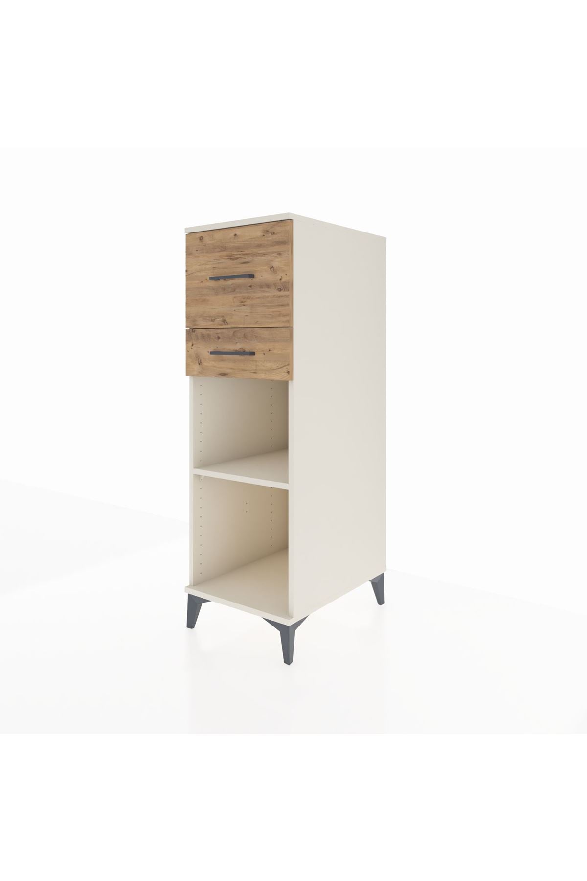 Kronos Dolap Tek Raflı 2 Çekmeceli 44x59x134 - S82M089V3C