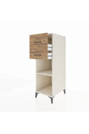 Kronos Dolap Tek Raflı 2 Çekmeceli 44x59x134 - S82M089V3C
