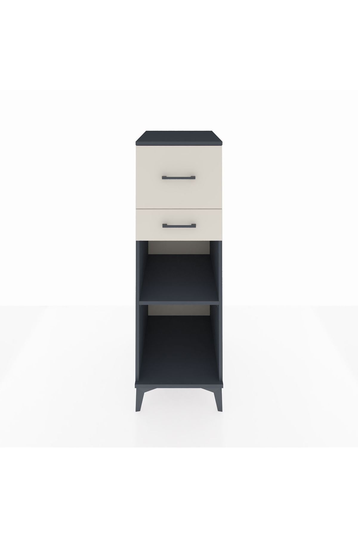 Kronos Dolap Tek Raflı 2 Çekmeceli 44x59x134 - S82M089V4C