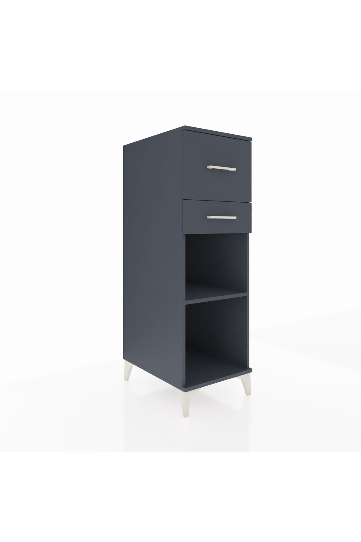 Kronos Dolap Tek Raflı 2 Çekmeceli 44x59x134 - S82M089V5C