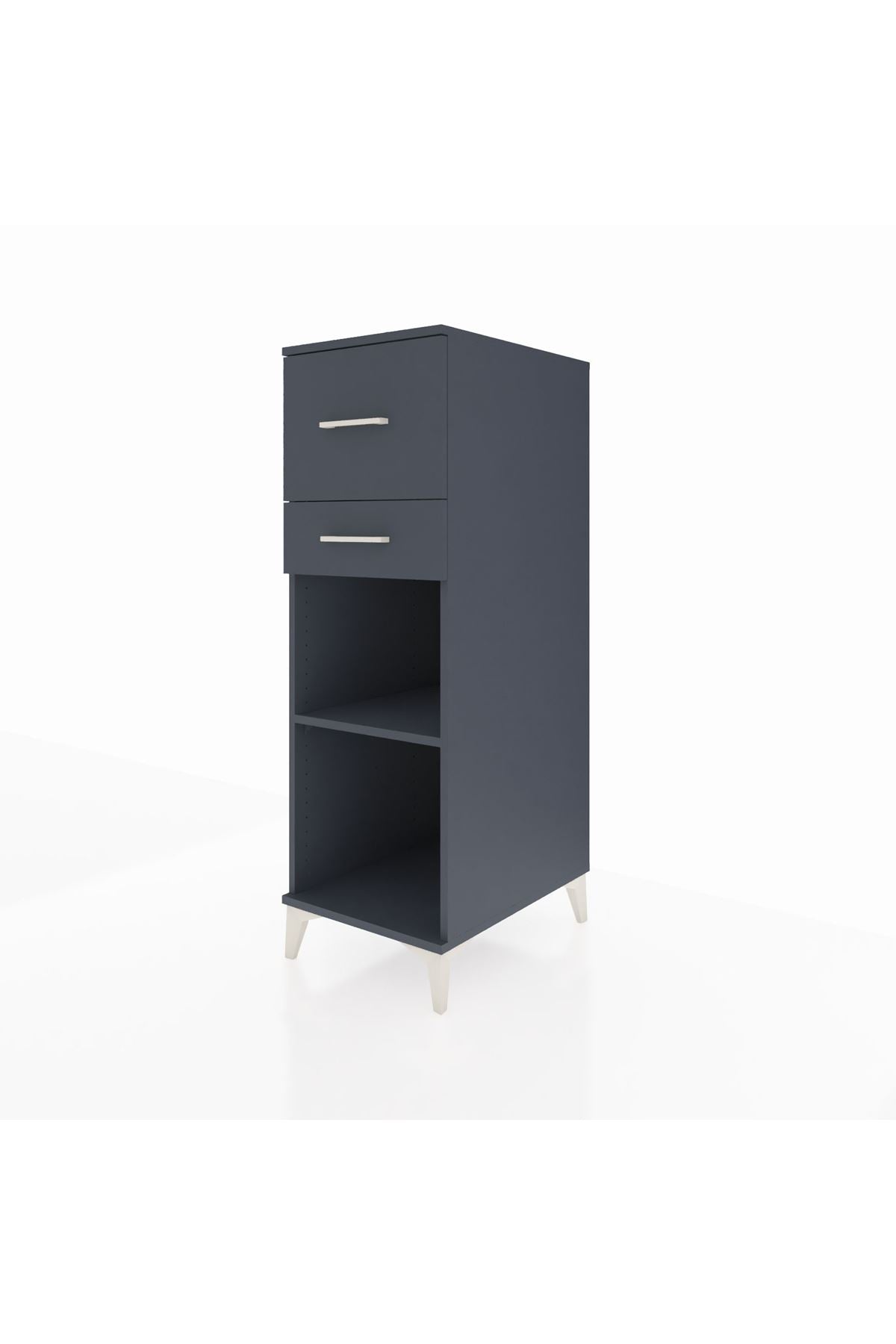 Kronos Dolap Tek Raflı 2 Çekmeceli 44x59x134 - S82M089V5C