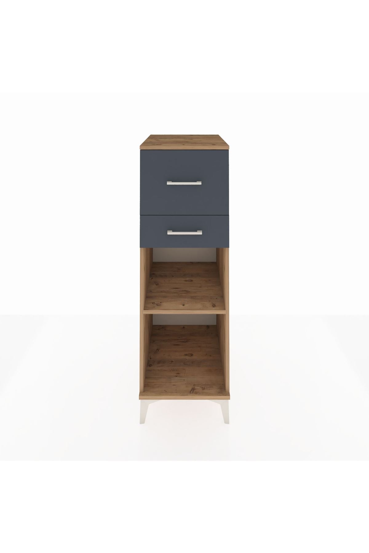 Kronos Dolap Tek Raflı 2 Çekmeceli 44x59x134 - S82M089V8C