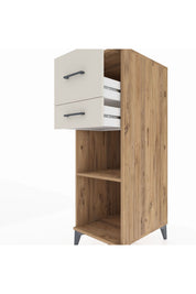 Kronos Dolap Tek Raflı 2 Çekmeceli 44x59x134 - S82M089V7C