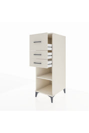Kronos Dolap Tek Raflı 3 Çekmeceli 44x59x134 - S82M090V1C