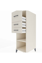 Kronos Dolap Tek Raflı 3 Çekmeceli 44x59x134 - S82M090V1C