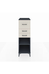 Kronos Dolap Tek Raflı 3 Çekmeceli 44x59x134
