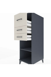Kronos Dolap Tek Raflı 3 Çekmeceli 44x59x134 - S82M090V4C