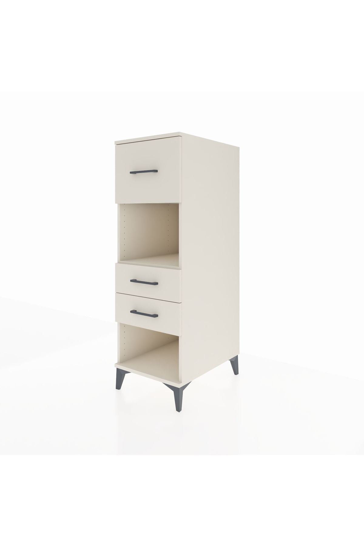 Kronos Dolap Tek Raflı 3 Çekmeceli 44x59x134 - S82M091V1C