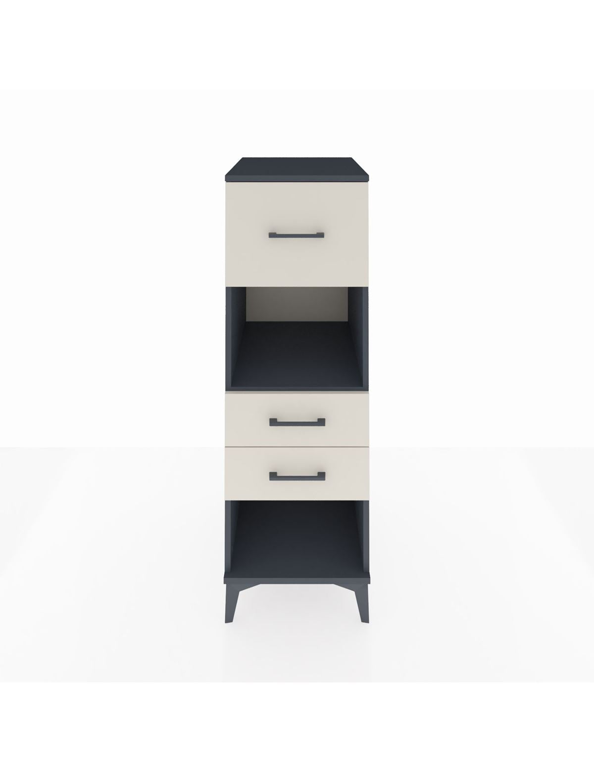 Kronos Dolap Tek Raflı 3 Çekmeceli 44x59x134 - S82M091V4C