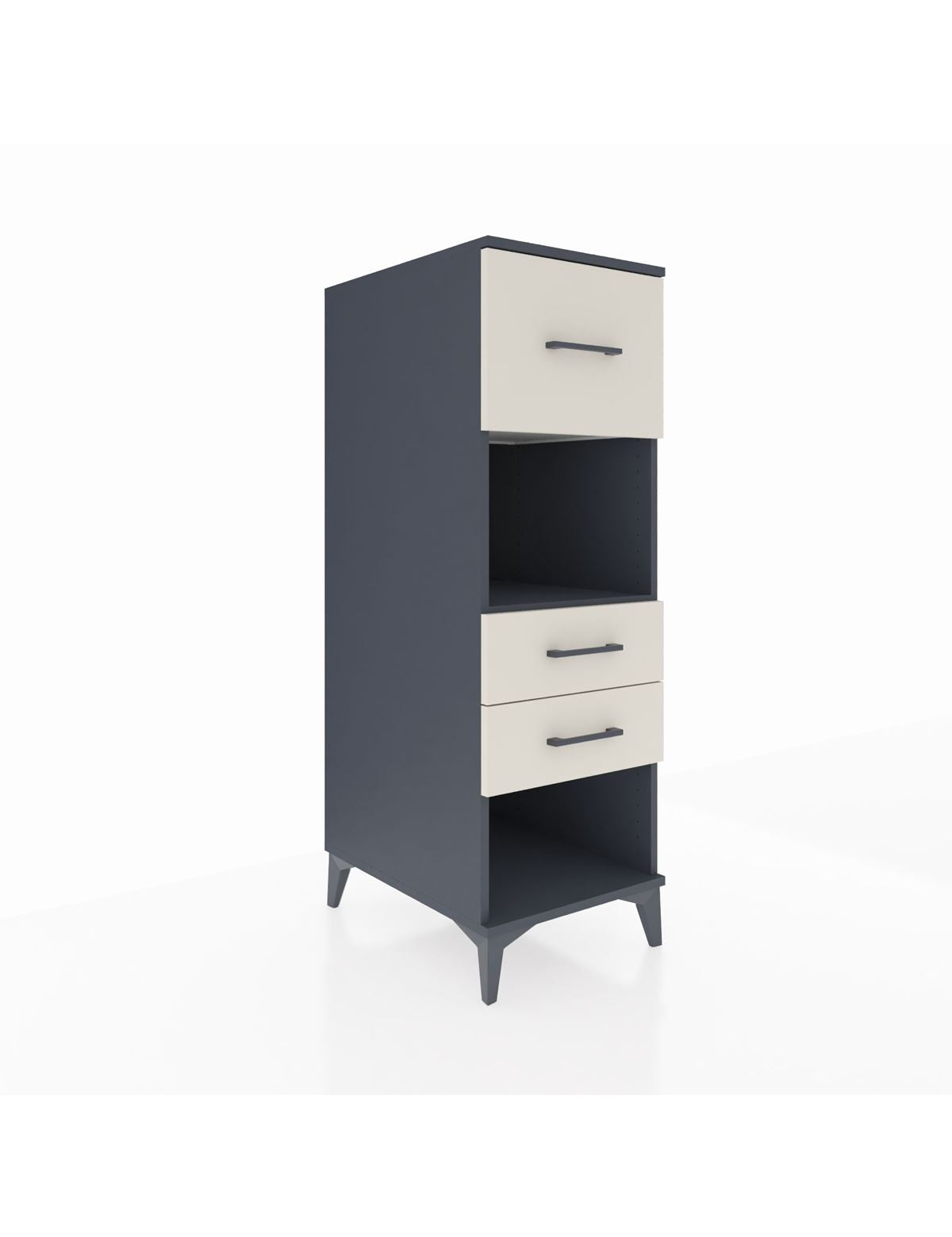 Kronos Dolap Tek Raflı 3 Çekmeceli 44x59x134 - S82M091V4C