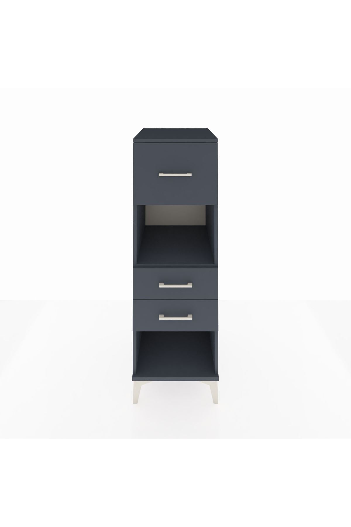 Kronos Dolap Tek Raflı 3 Çekmeceli 44x59x134 - S82M091V5C