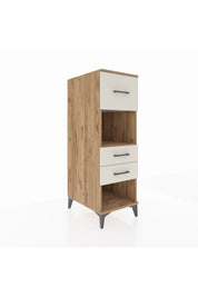 Kronos Dolap Tek Raflı 3 Çekmeceli 44x59x134 - S82M091V7C