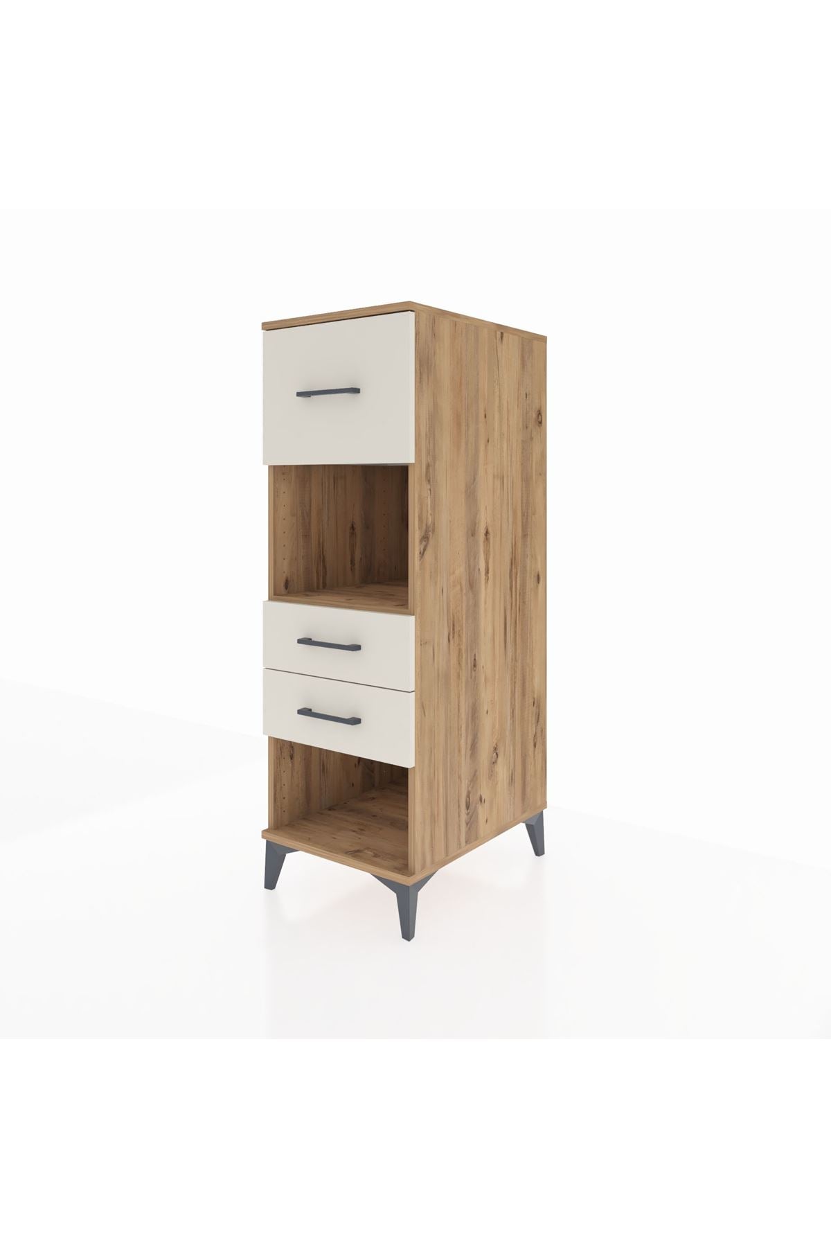 Kronos Dolap Tek Raflı 3 Çekmeceli 44x59x134 - S82M091V7C
