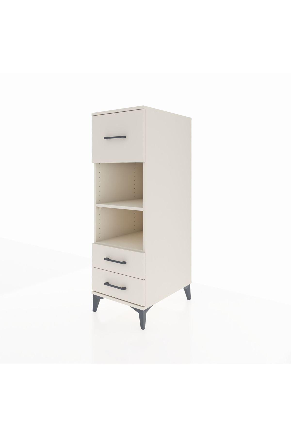 Kronos Dolap 2 Raflı 3 Çekmeceli 44x59x134 - S82M092V1C