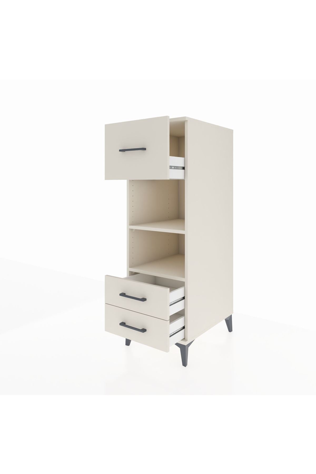 Kronos Dolap 2 Raflı 3 Çekmeceli 44x59x134 - S82M092V1C