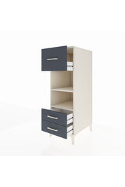 Kronos Dolap 2 Raflı 3 Çekmeceli 44x59x134 - S82M092V2C
