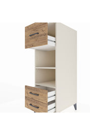 Kronos Dolap 2 Raflı 3 Çekmeceli 44x59x134 - S82M092V3C