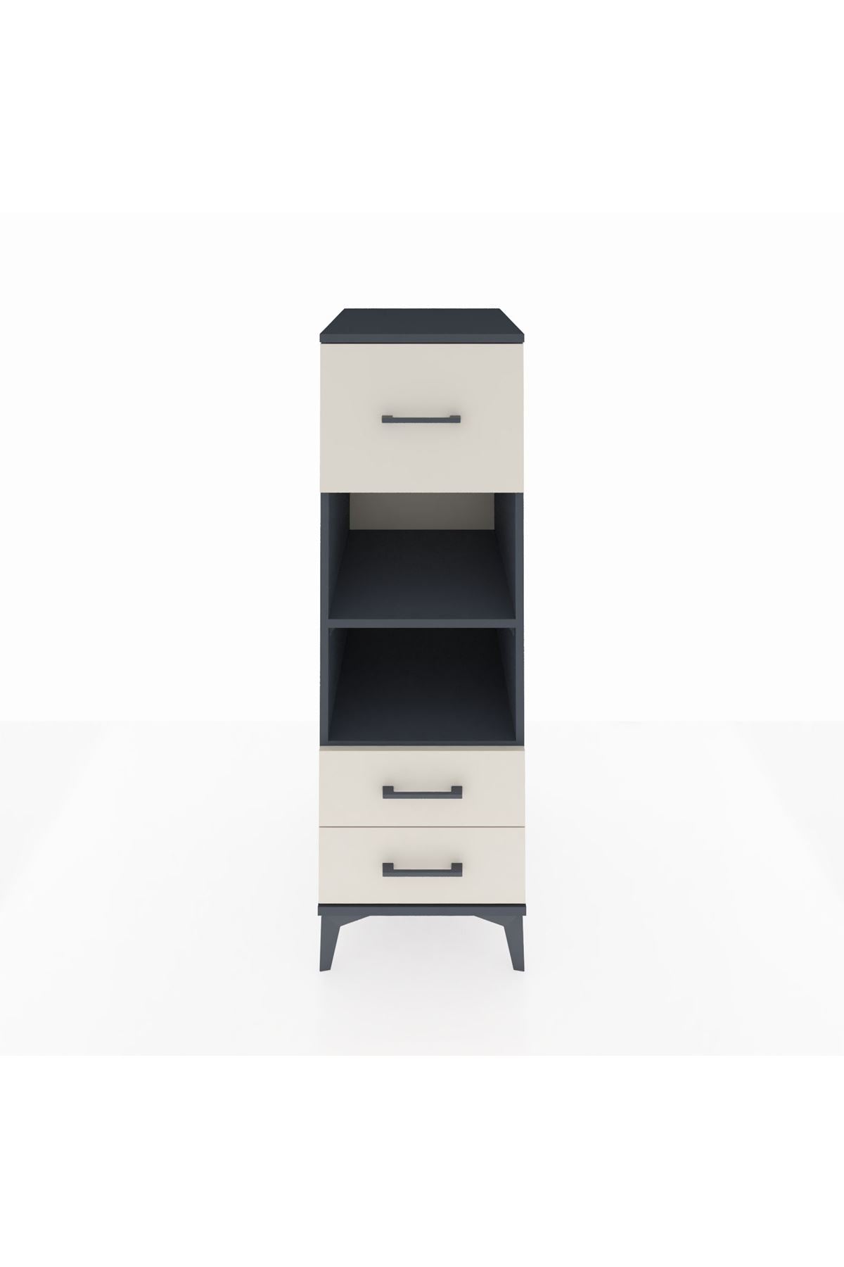 Kronos Dolap 2 Raflı 3 Çekmeceli 44x59x134 - S82M092V4C