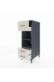 Kronos Dolap 2 Raflı 3 Çekmeceli 44x59x134 - S82M092V4C