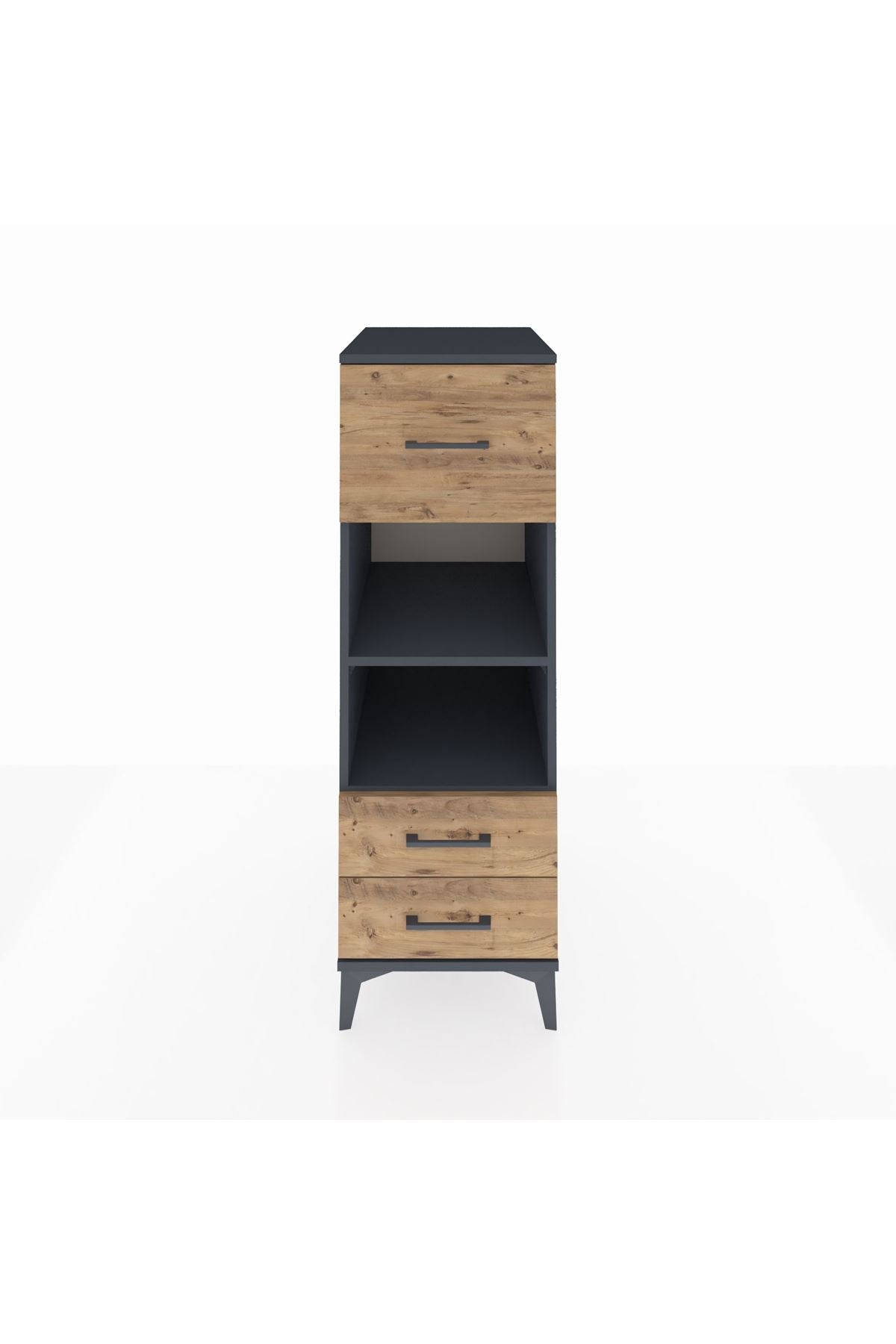 Kronos Dolap 2 Raflı 3 Çekmeceli 44x59x134 - S82M092V6C