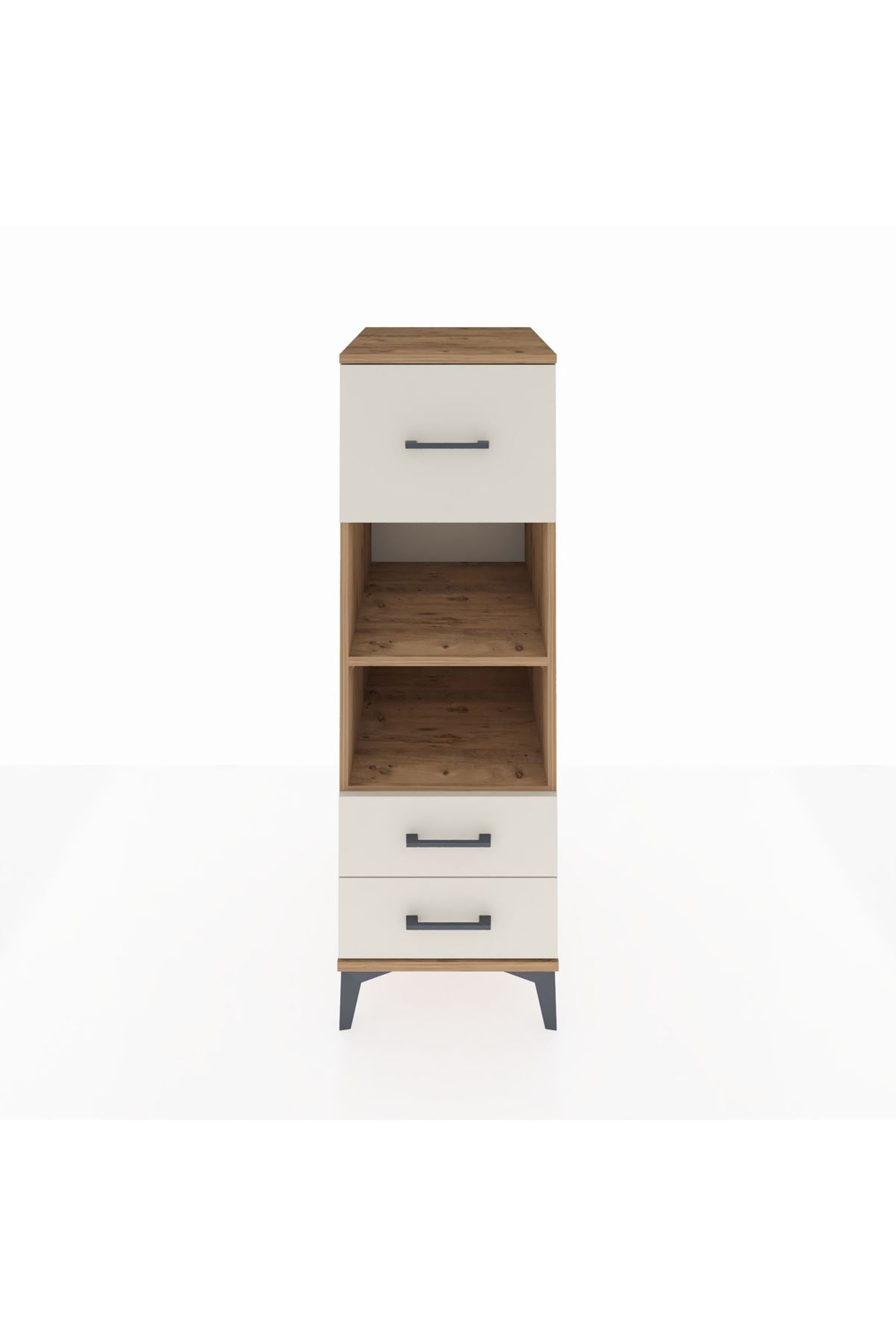 Kronos Dolap 2 Raflı 3 Çekmeceli 44x59x134 - S82M092V7C
