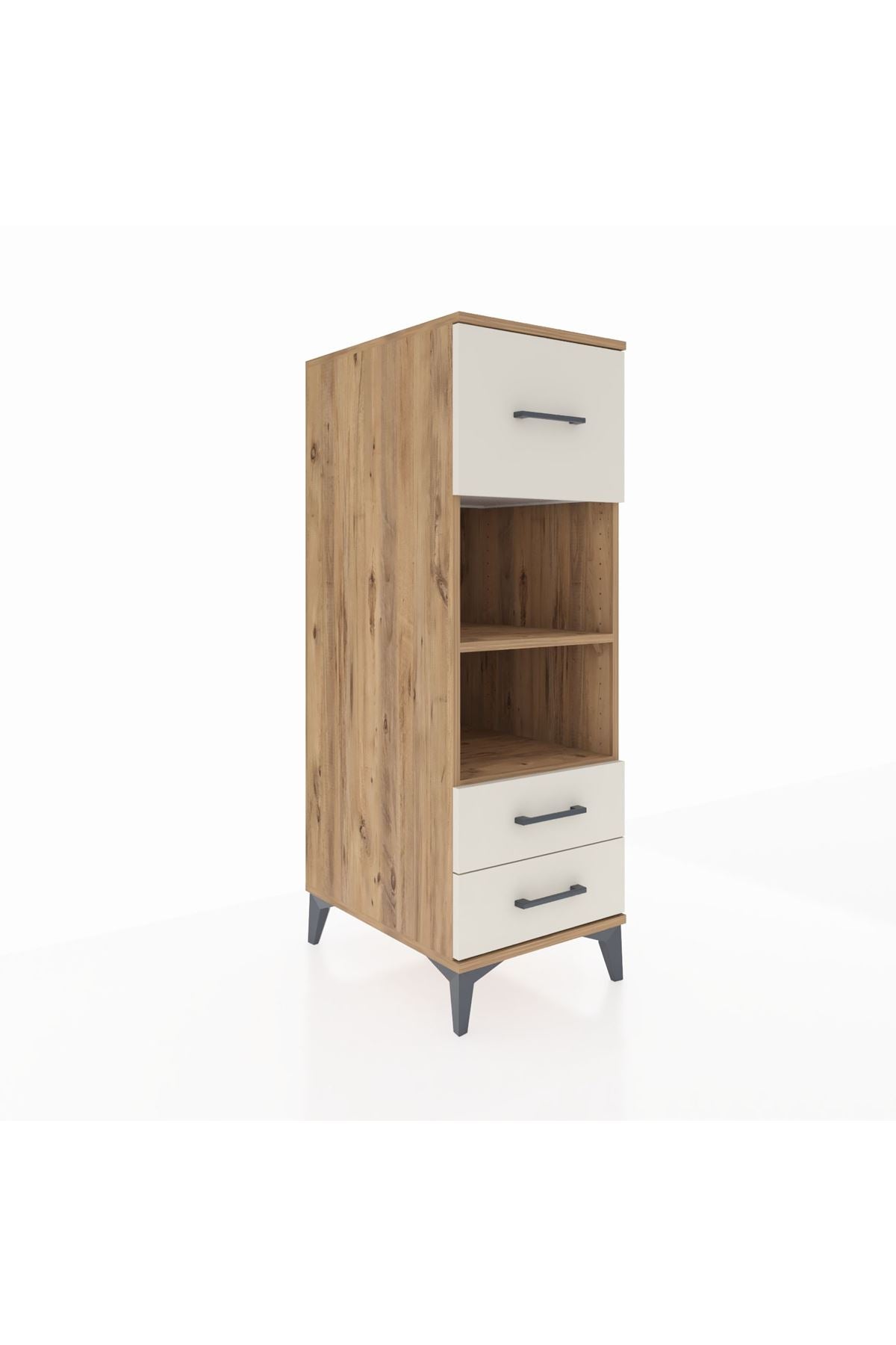 Kronos Dolap 2 Raflı 3 Çekmeceli 44x59x134 - S82M092V7C