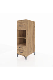 Kronos Dolap 2 Raflı 3 Çekmeceli 44x59x134 - S82M092V9C