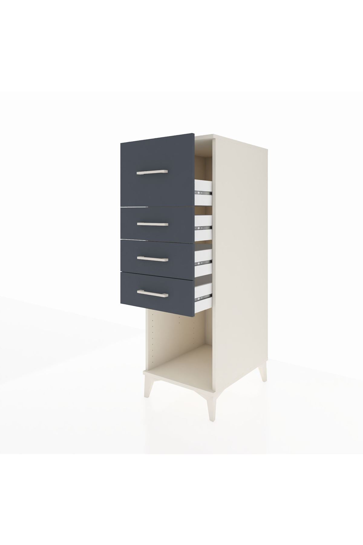 Kronos Dolap 4 Çekmeceli 44x59x134 - S82M093V2C