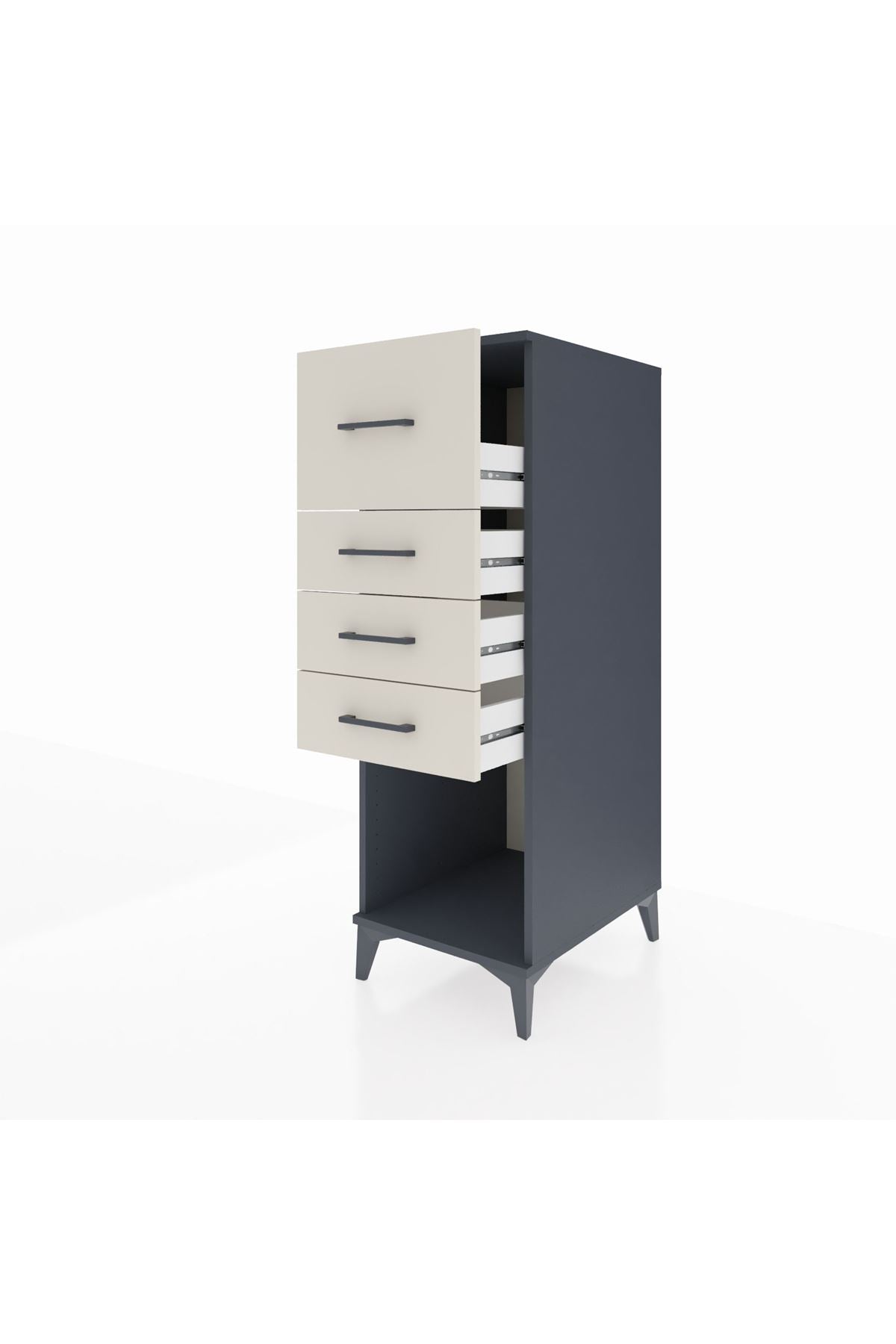 Kronos Dolap 4 Çekmeceli 44x59x134 - S82M093V4C