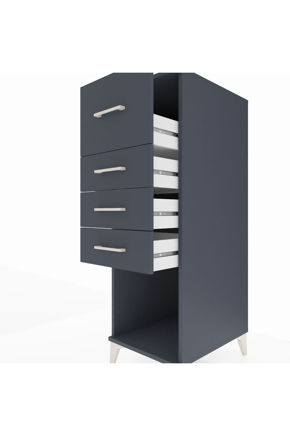 Kronos Dolap 4 Çekmeceli 44x59x134 - S82M093V5C